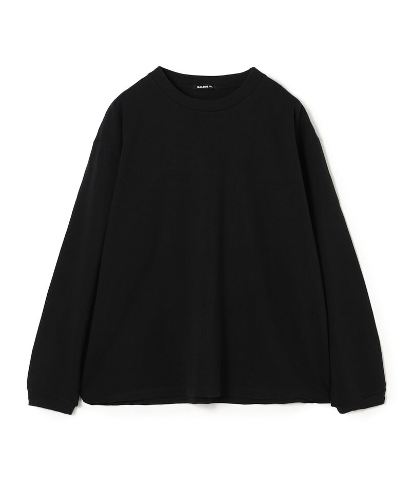 コットン吊り天竺 ロングスリーブプルオーバー