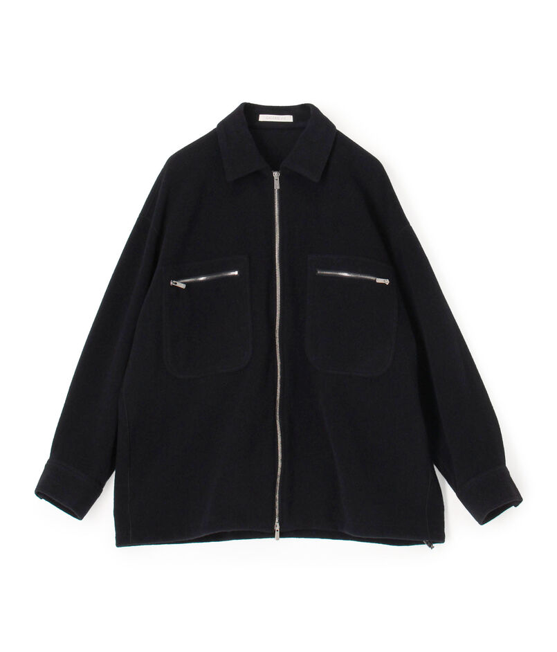 【WEB先行予約】ウールフリース ジップアップブルゾン