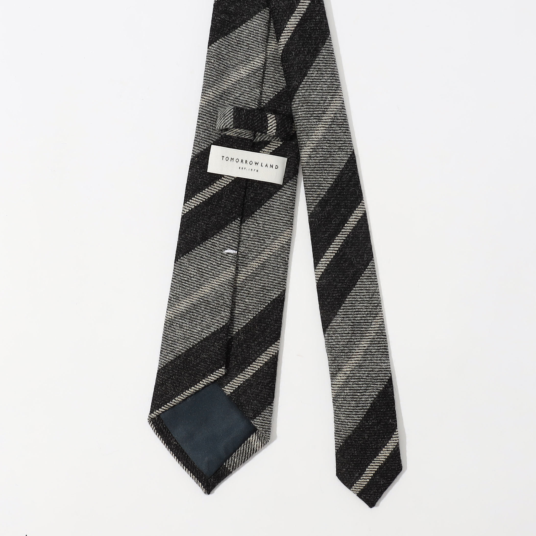 【極美品】TOMORROWLAND ネクタイ ストライプ ダークグレー ネイビー 2025年最新】TOMORROWLAND メンズ ネクタイの人気アイテム