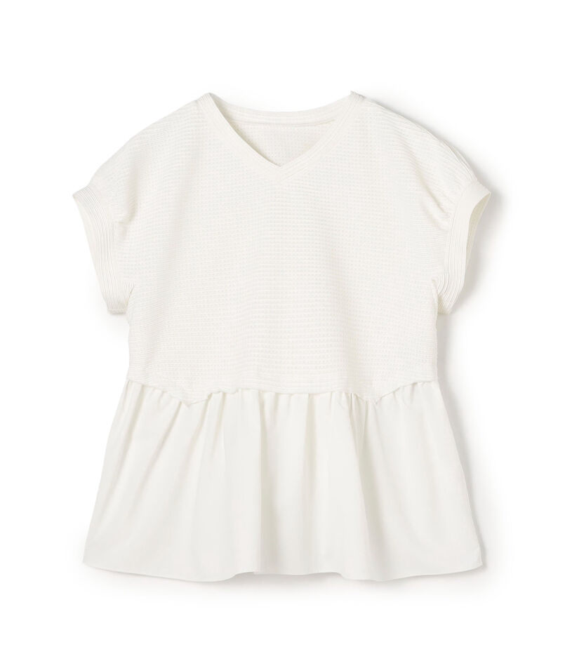 ■アイレットジャージー ソフトVネックプルオーバー