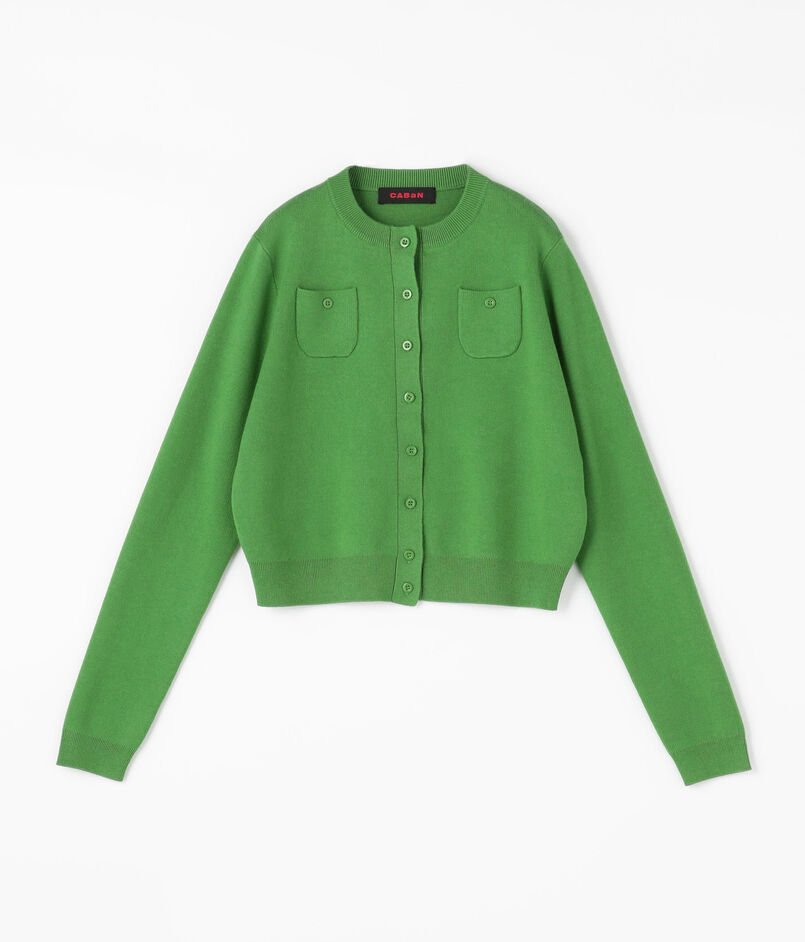 CABaN コットンカシミヤ クルーネックカーディガン｜トゥモローランド  