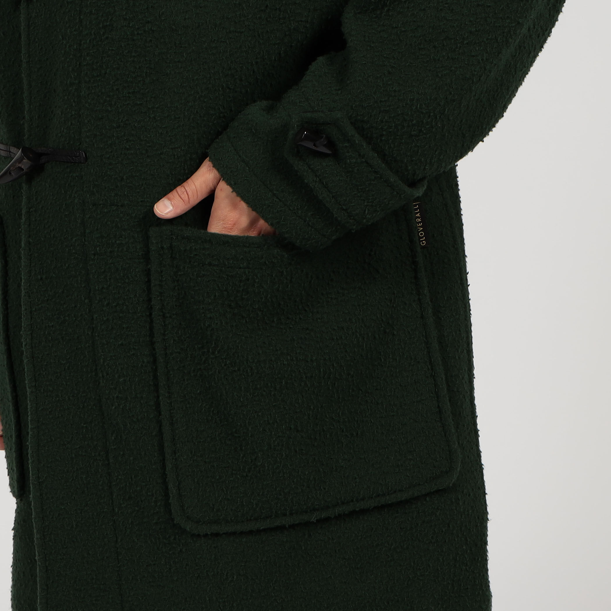 □【別注】GLOVERALL MONTY ナッピングウール ダッフルコート
