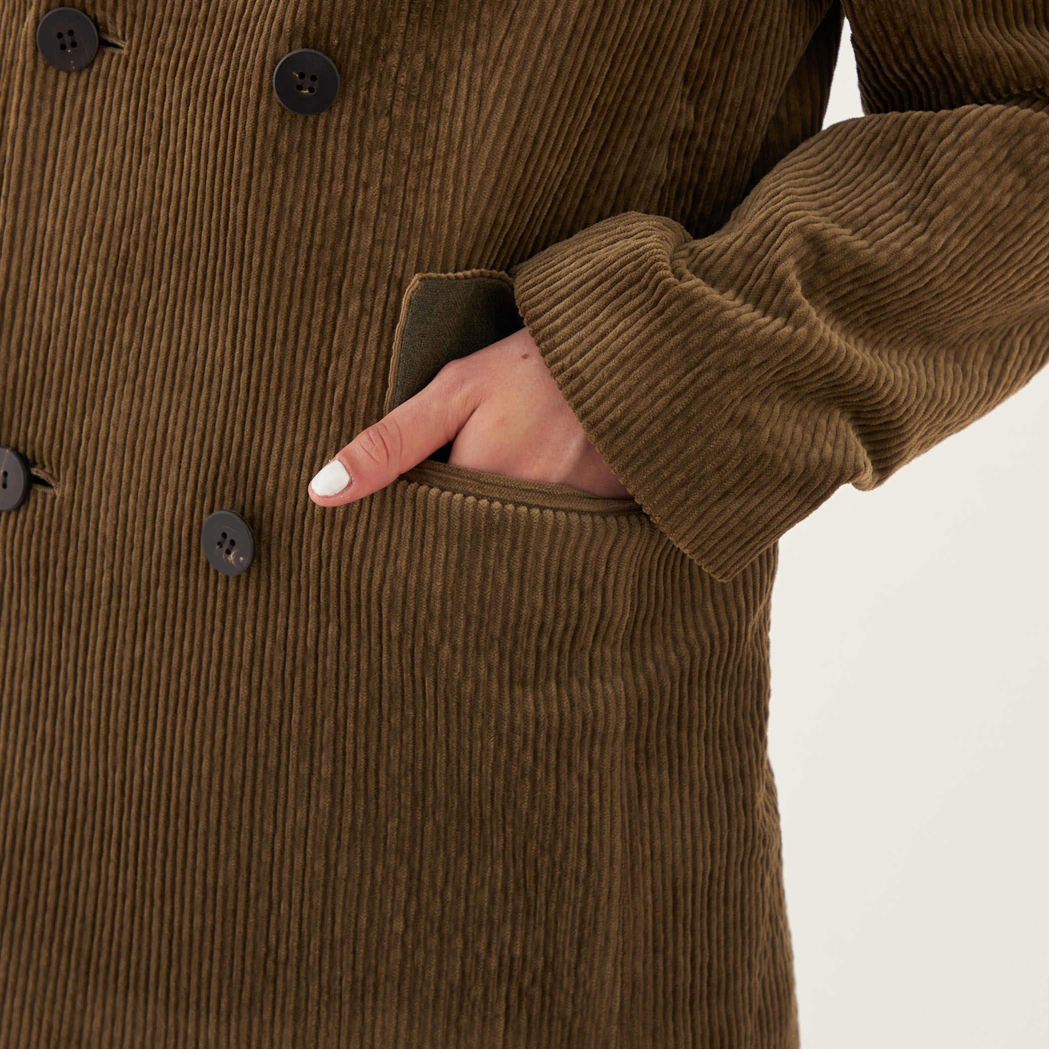 ユーロ　コーデュロイダブルジャケット　ロガージャケット SEVEN BY SEVEN - 【25-26AW】 コーデュロイ ジャケット - 1st