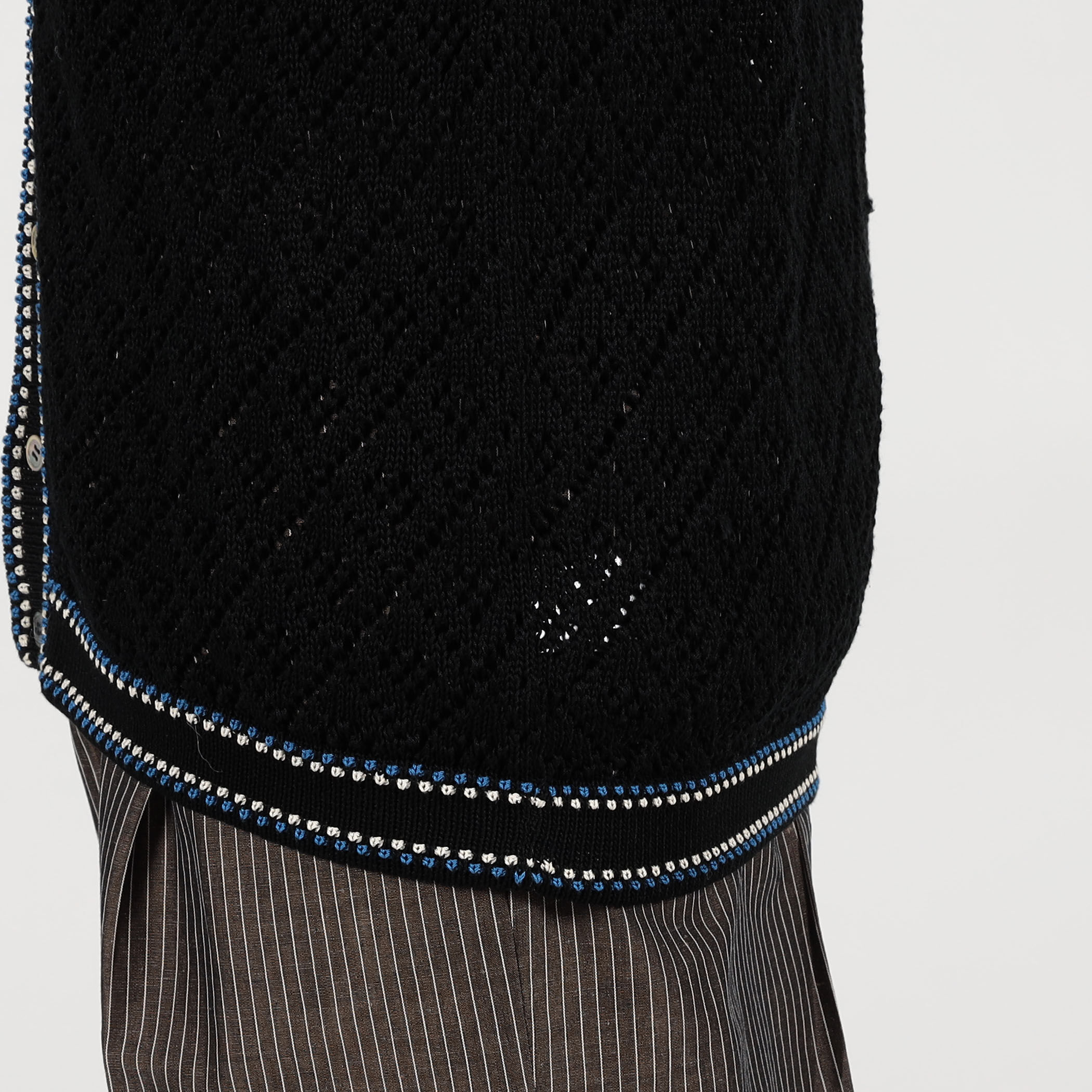 Raffa Molina コットン ニットポロ Sサイズ 別注】Raffa Molina コットン ニットシャツ｜トゥモローランド