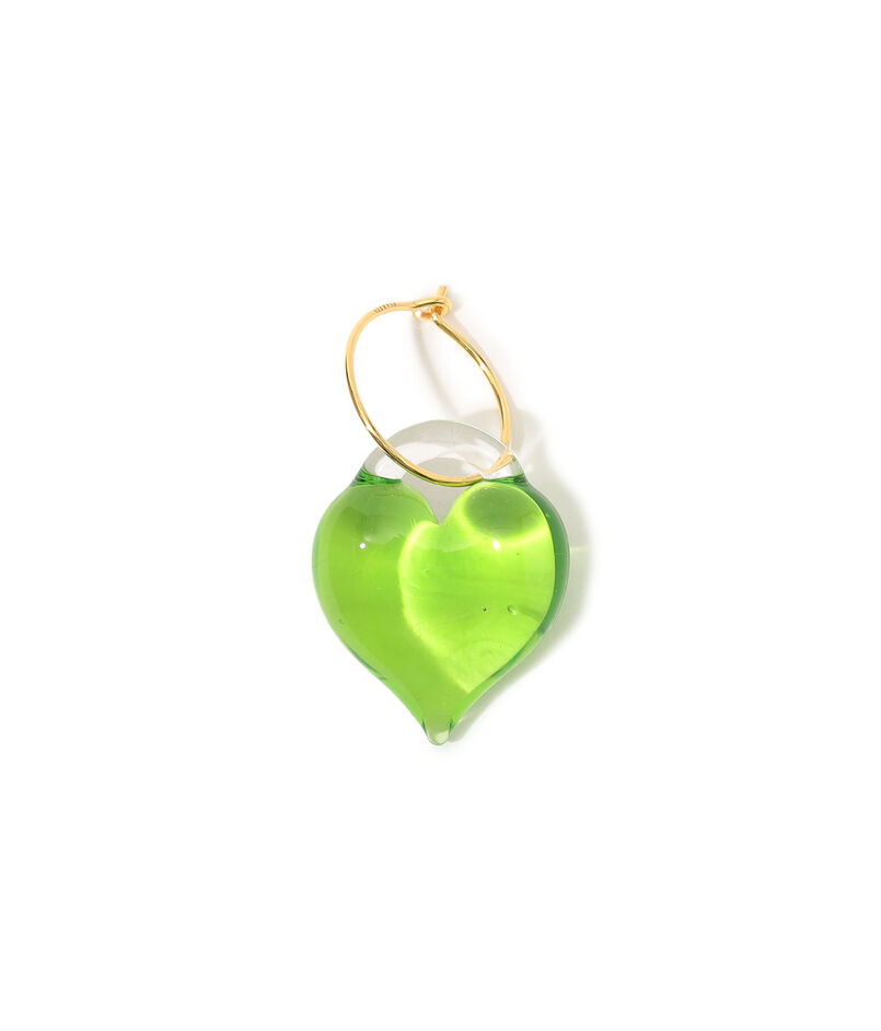 LEVENS JEWELS HEART HOOP 片耳ピアス