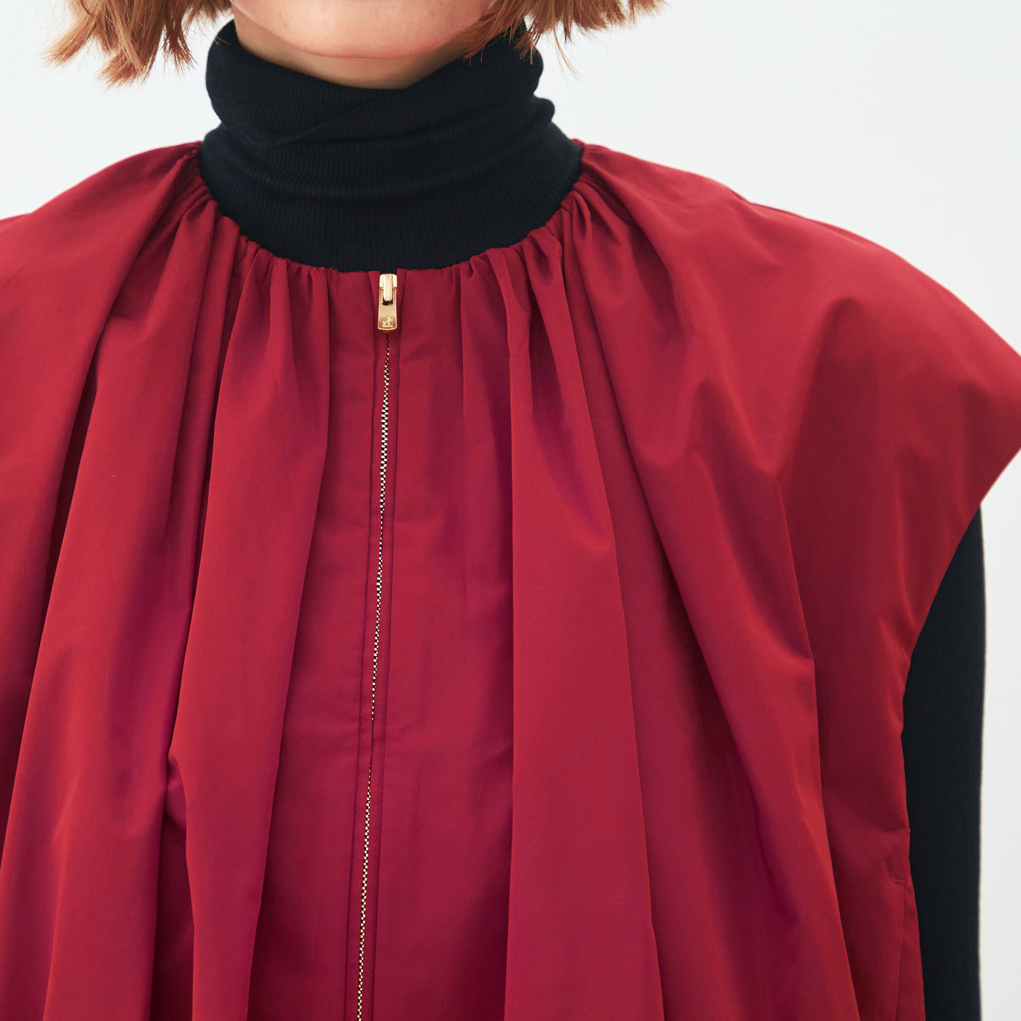 ポリエステルシルクタフタ バルーンジレ｜トゥモローランド 公式通販