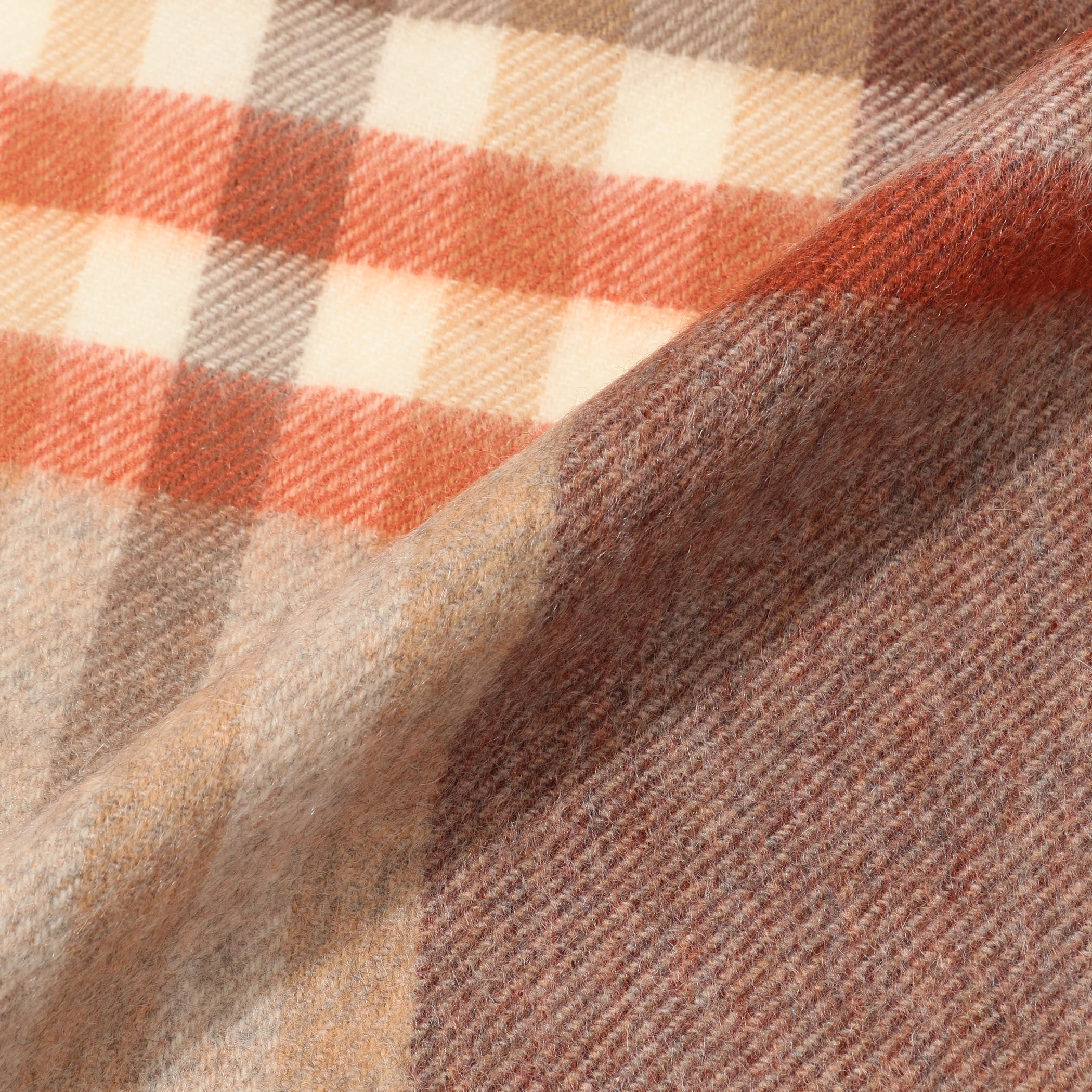 Johnstons of Elgin カシミヤチェックストール｜トゥモローランド 公式通販