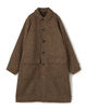ドネガルツイード ドルマンスリーブ ステンカラーコート MAGEE