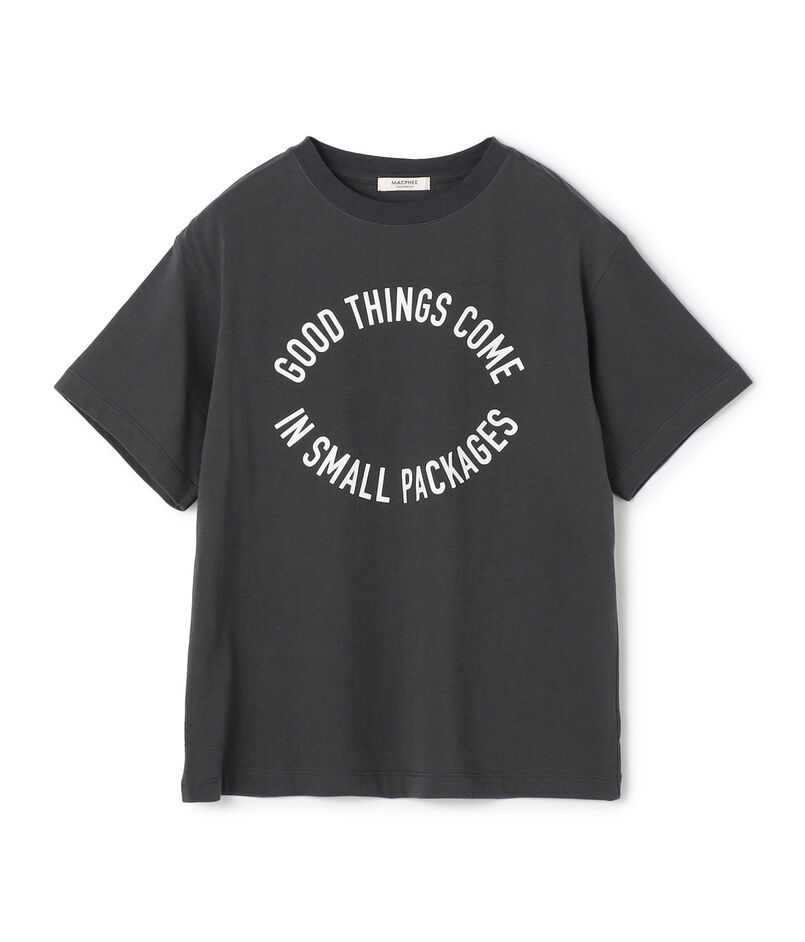 コットンロゴプリント Tシャツ