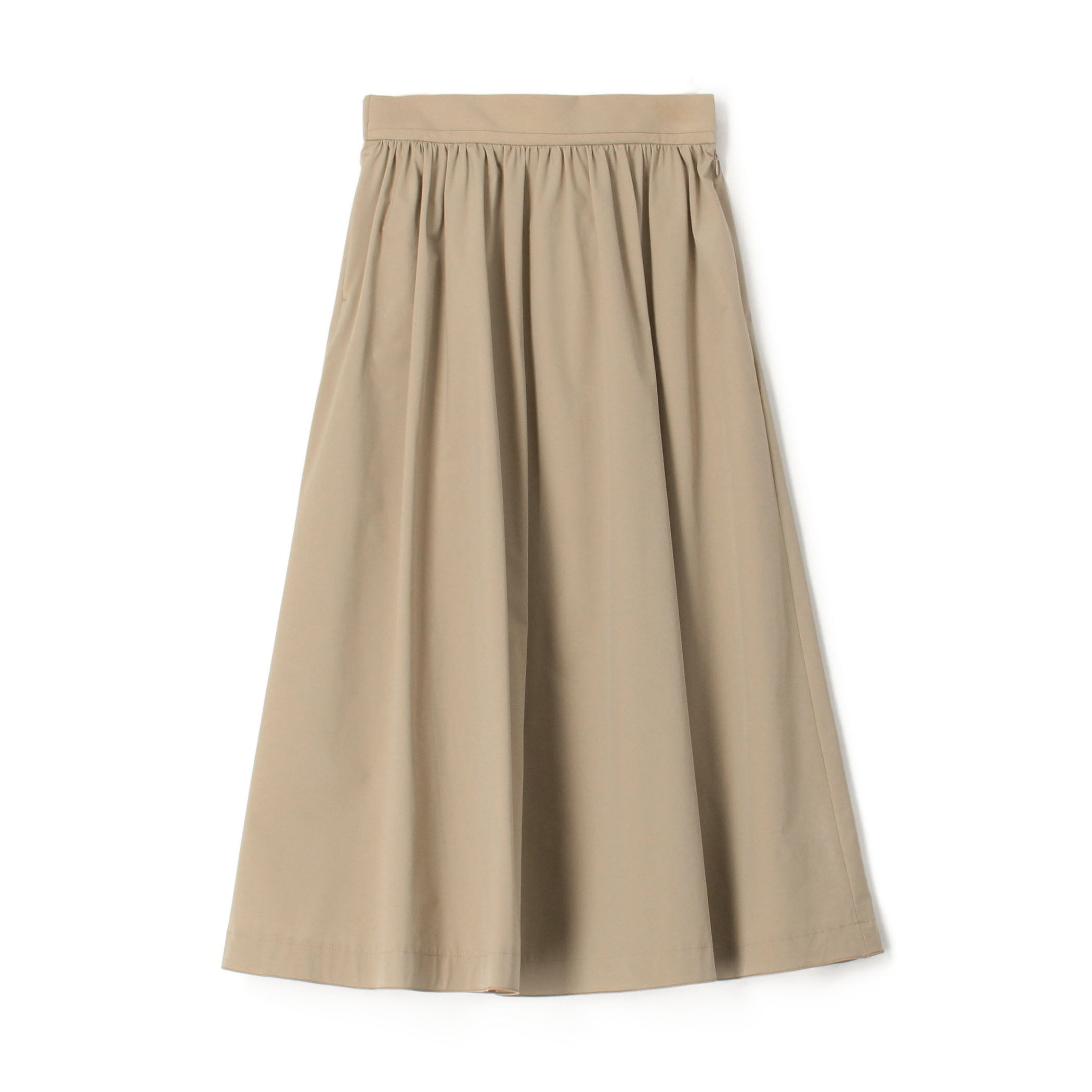 Ballseyストレッチタフタ ボリュームギャザースカート　ネイビー　36 Ballsey（ボールジィ） スカート ストレッチタフタ ボリュームギャザー