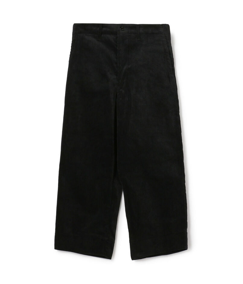 TUKI Wide Trousers コットンコーデュロイ ワイドトラウザーズ