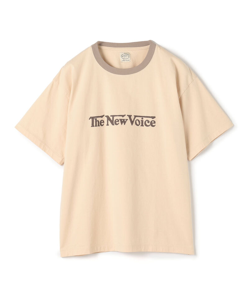MAISON et VOYAGE コットン プリントTシャツ