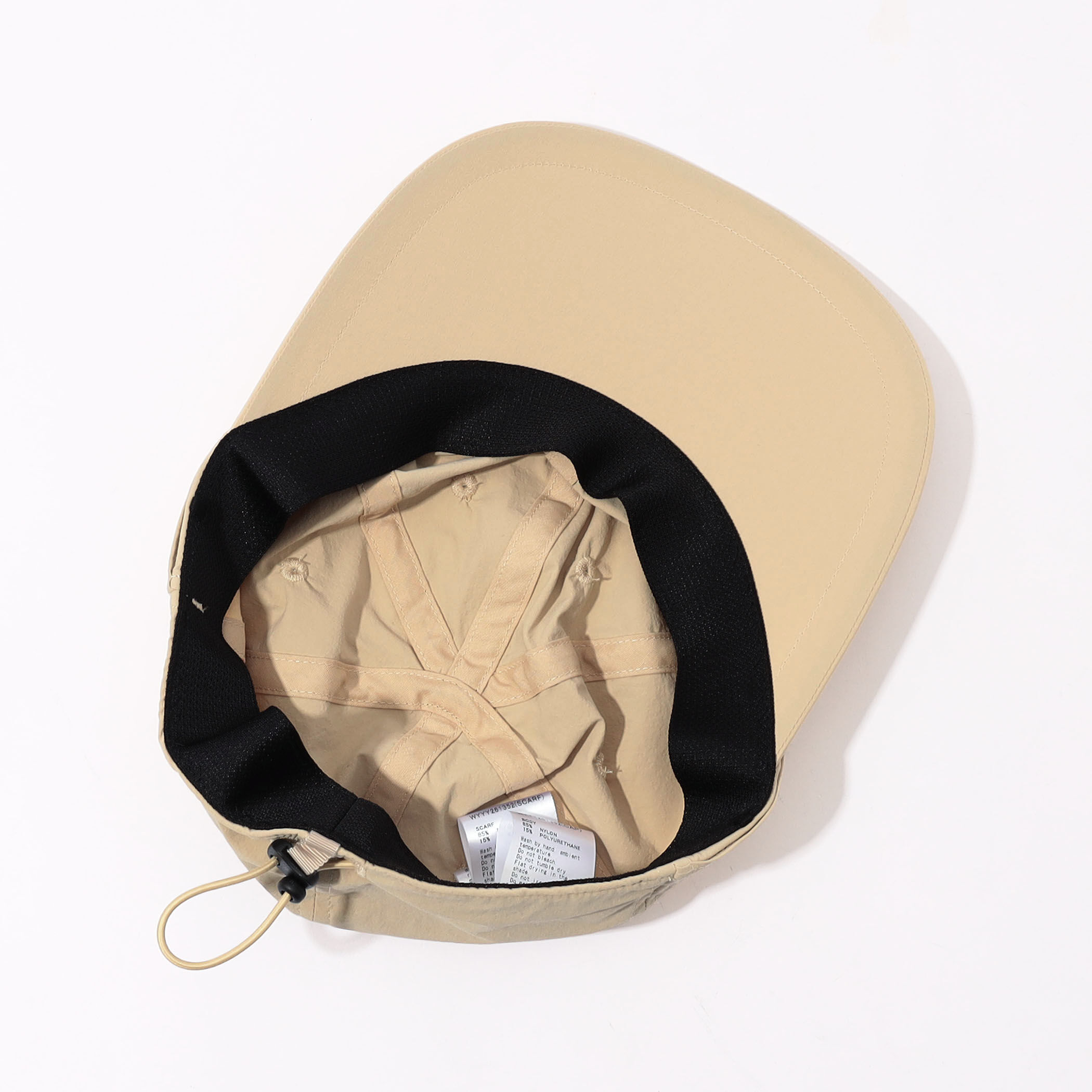 KIJIMA TAKAYUKI NYLON DETACHABLE SCARF 6パネルキャップ