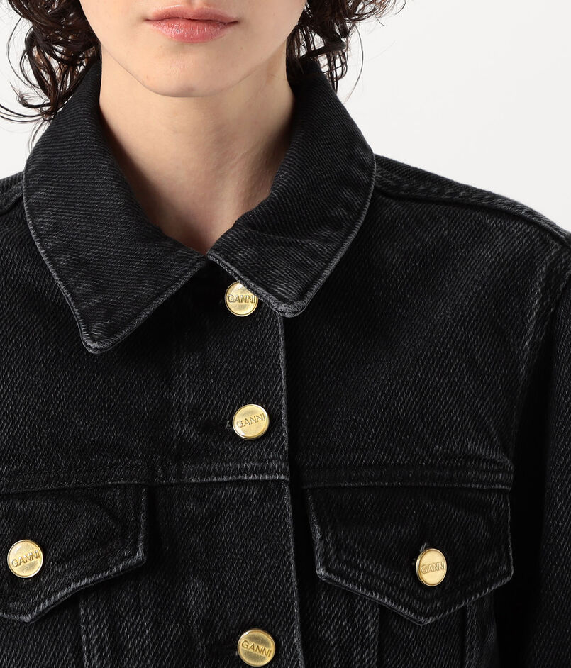 新品】GANNI ビブカラー シングルジャケット 無傷
