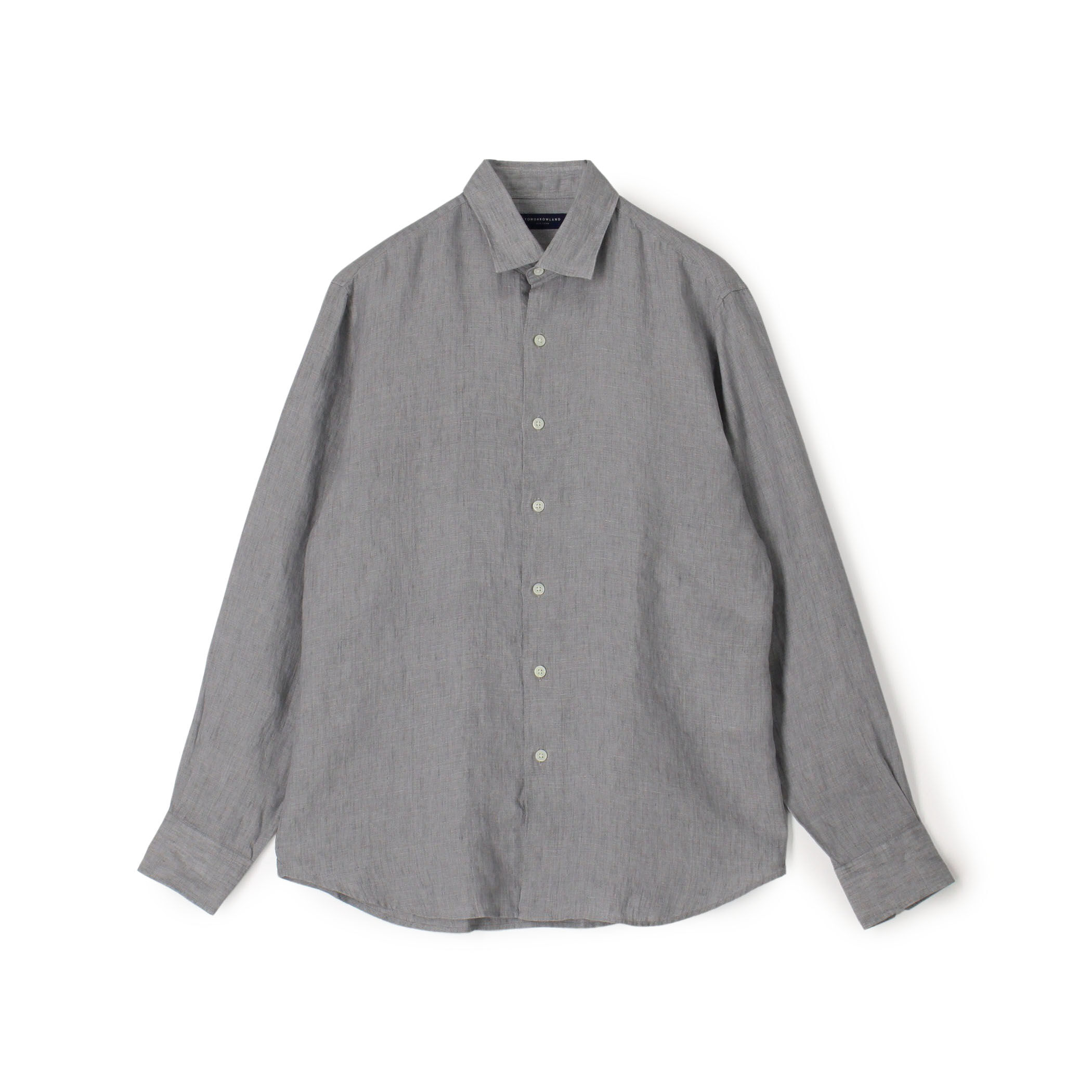 未使用品 FAIRFAX シャツ リネン ALBINI プルオーバー ネイビー