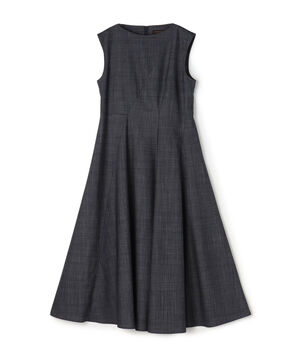 【WEB先行予約】コンフォートデニム アシンメトリードレープワンピース