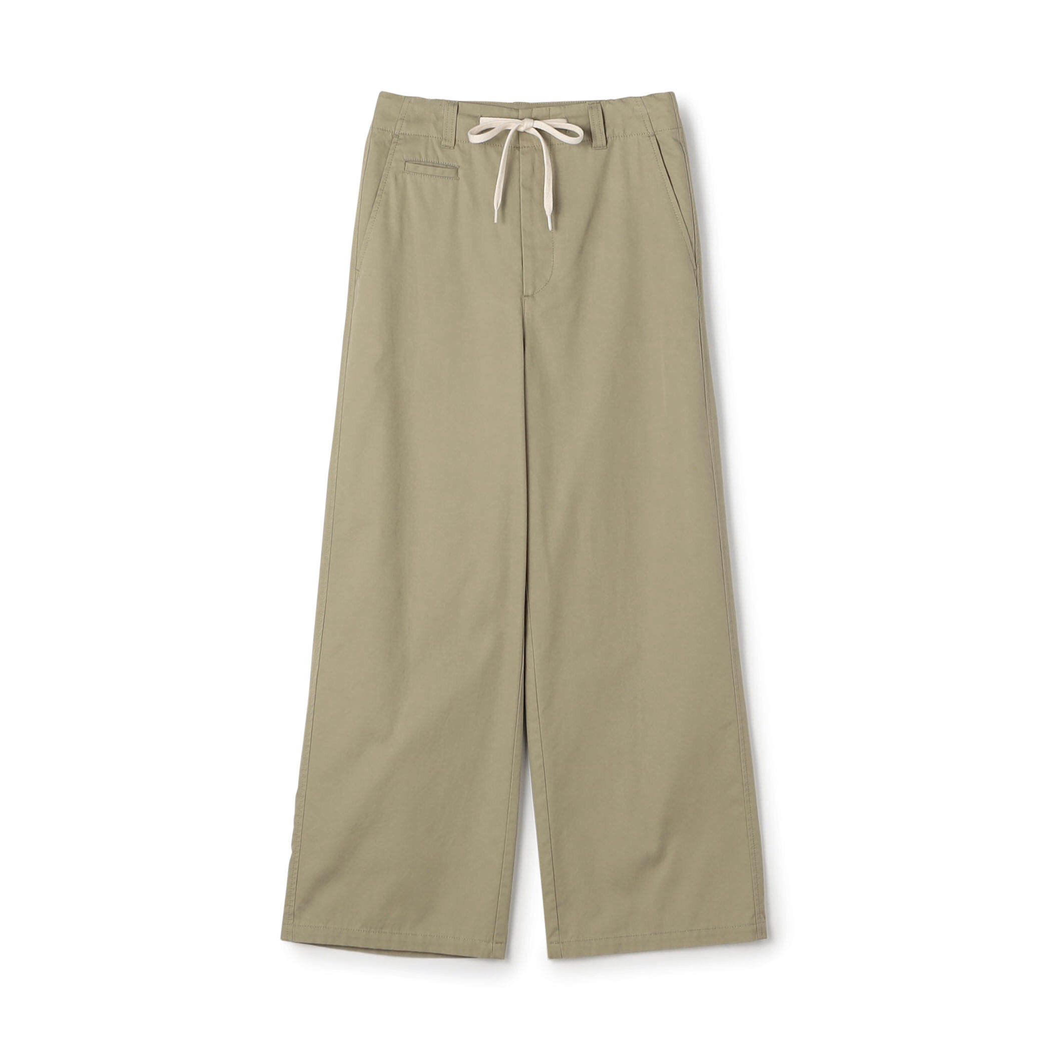 MACPHEEコットンサージ ドローストリングパンツ　カーキ　34（7号） コットンサージ ドローストリングパンツ｜トゥモローランド 公式サイト