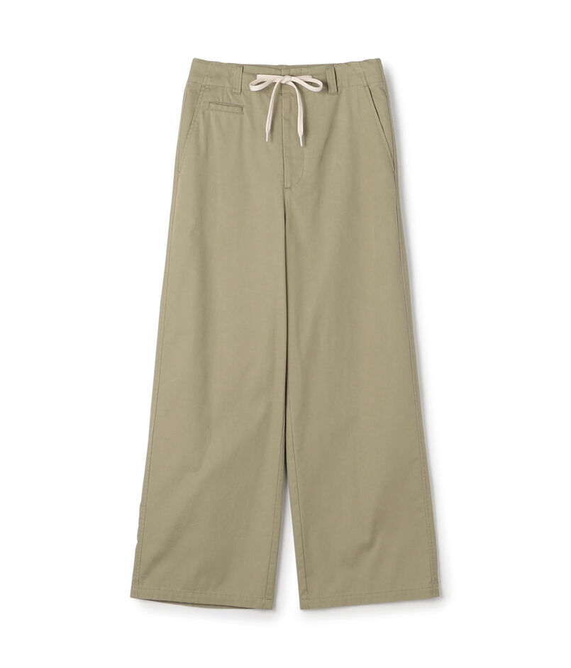 コットンサージ ドローストリングパンツ