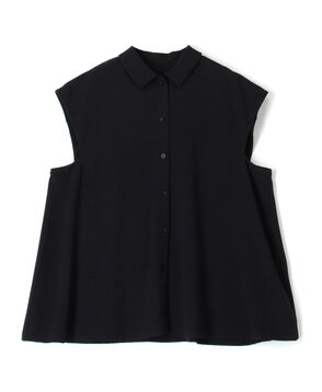 【WEB先行予約】ジャージーライクジョーゼット フレアブラウス