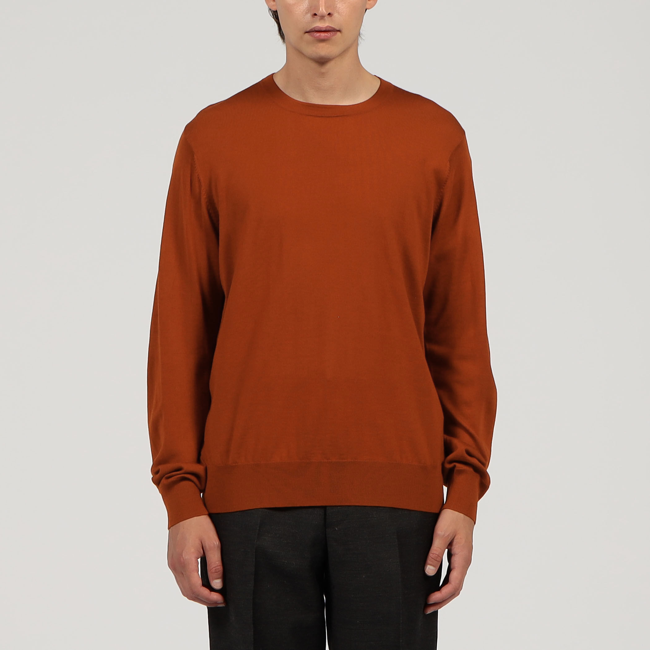 TOMORROWLAND tricot スーパーファインメリノウール クルーネックプル