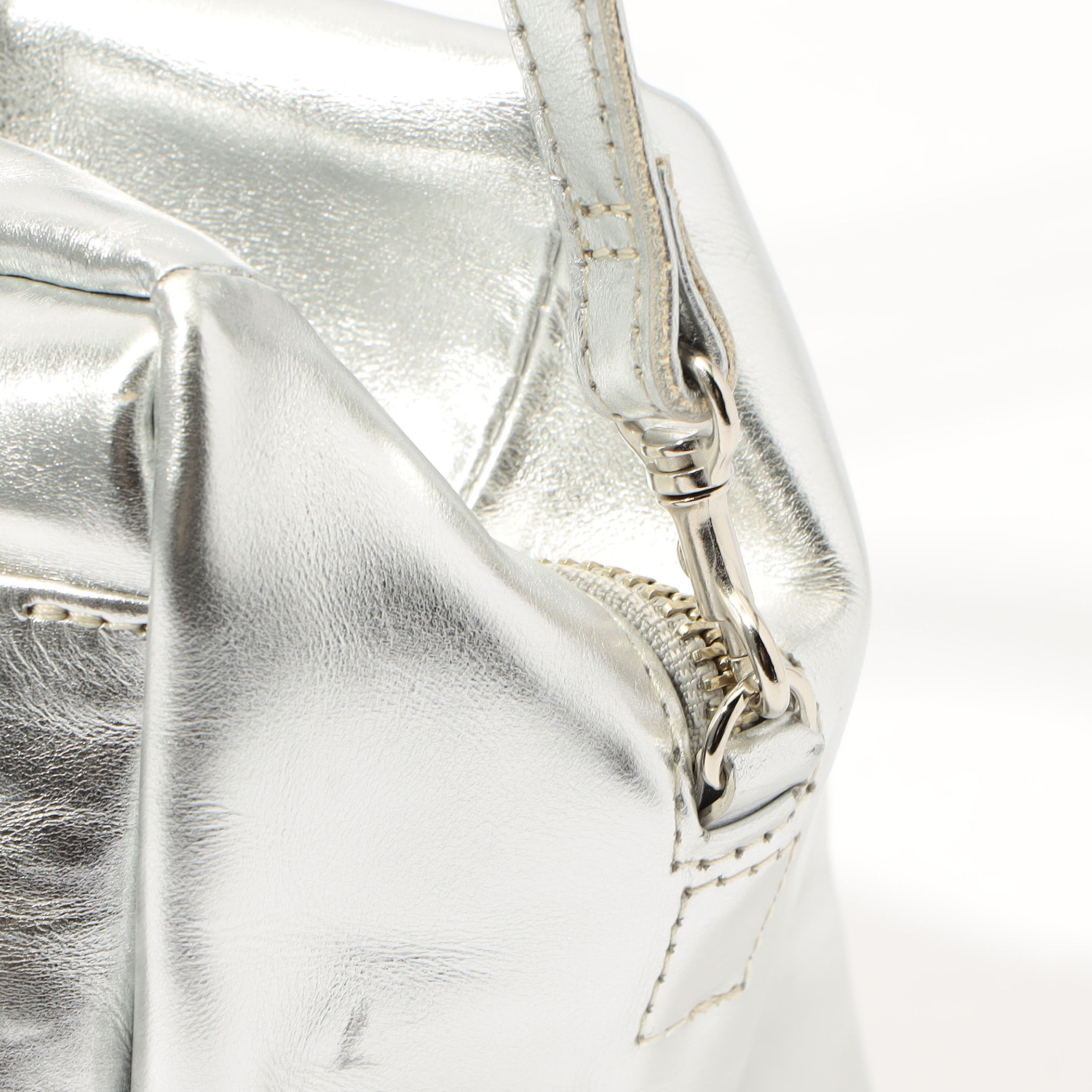 未使用・les basiques 2way トートバッグ ライトグレー 一部別注】les basiques 2WAY SOFT TOTE トートバッグ