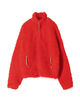 JIL SANDER+ NATURAL COTTON FLEECE ジップアップブルゾン