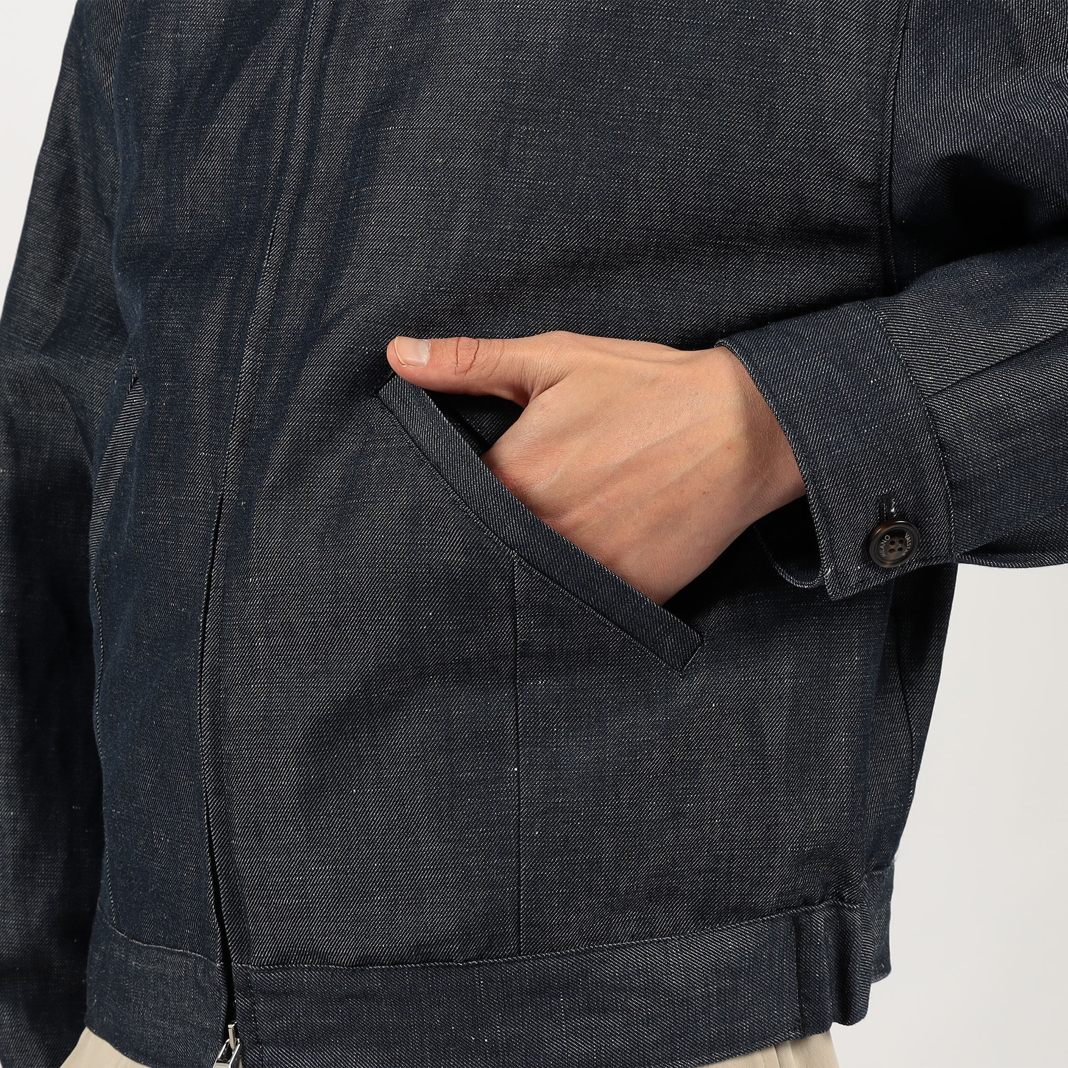 別注】VALSTAR リネンウール ブルゾン DORMEUIL｜トゥモローランド