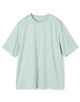 シルクコットンジャージー クルーネックTシャツ