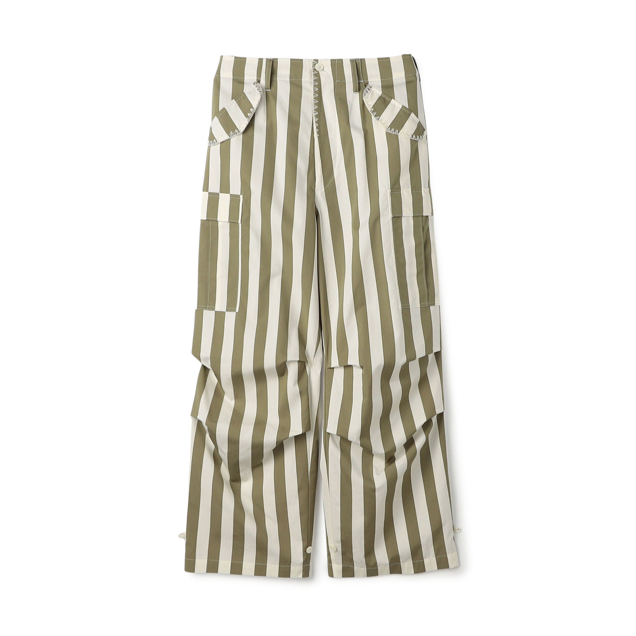 パラソルストライプ フィールドパンツ｜トゥモローランド 公式通販