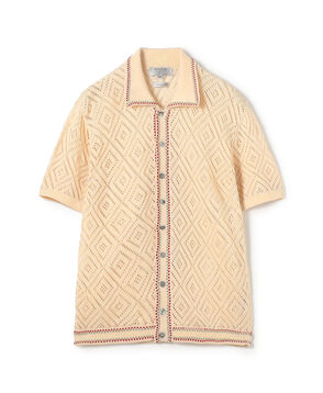 【別注】Raffa Molina コットン ニットシャツ