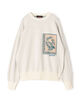 ■CABaN コットンカシミヤ フラワージャカードプルオーバー