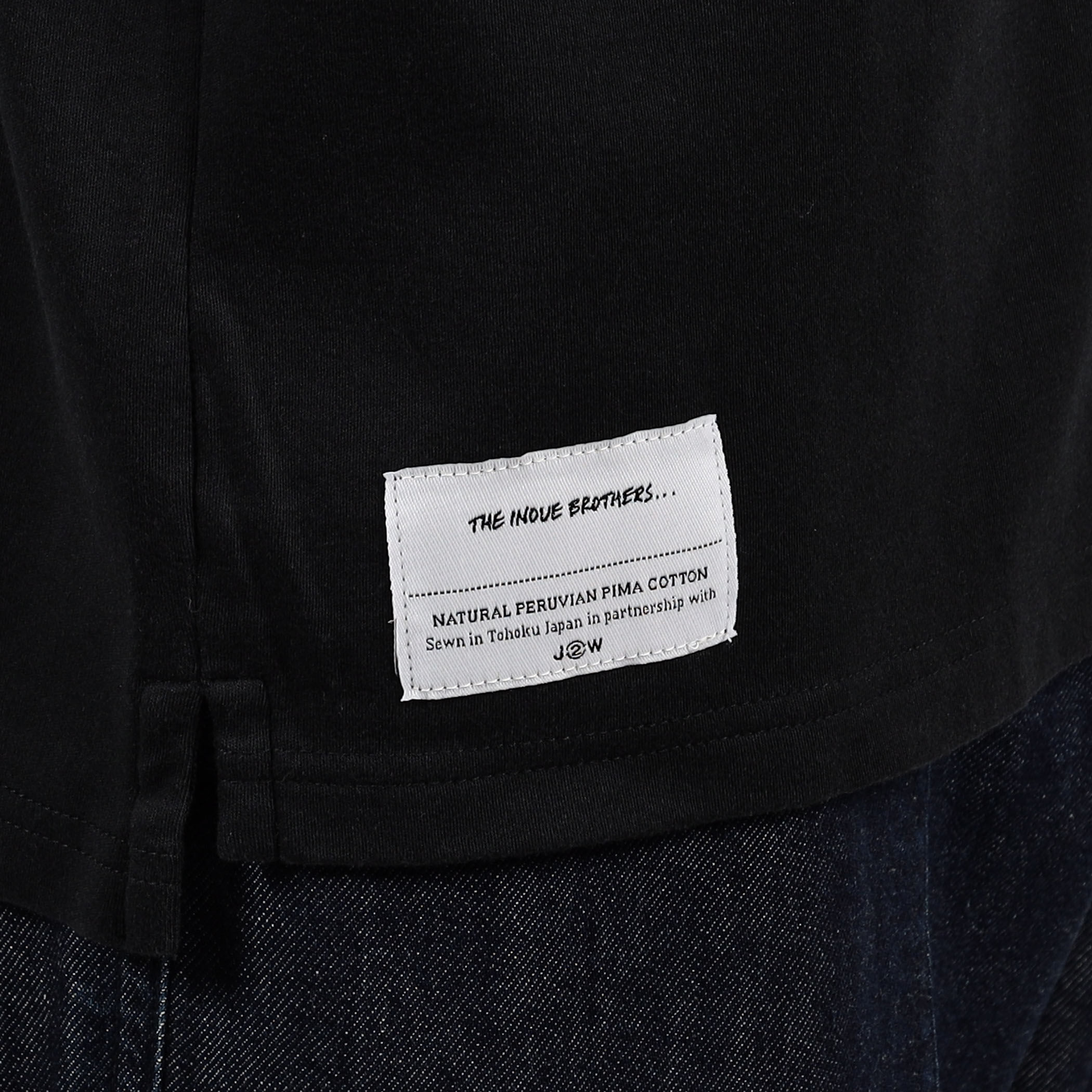 The Inoue Brothers コットン ポケットTシャツ