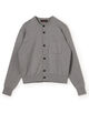 CABaN コットンカシミヤ ポケットクルーネックカーディガン