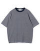 TOMORROWLAND tricot シーアイランドコットン ハーフスリーブクルーネックニット