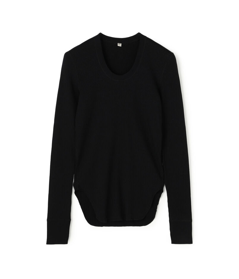 HAKUJI コットン ロングスリーブプルオーバー