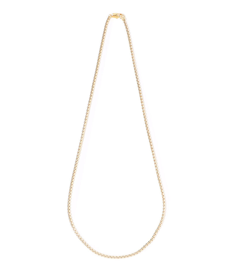 LAURA LOMBARDI ESSENTIAL BOX CHAIN ネックレス