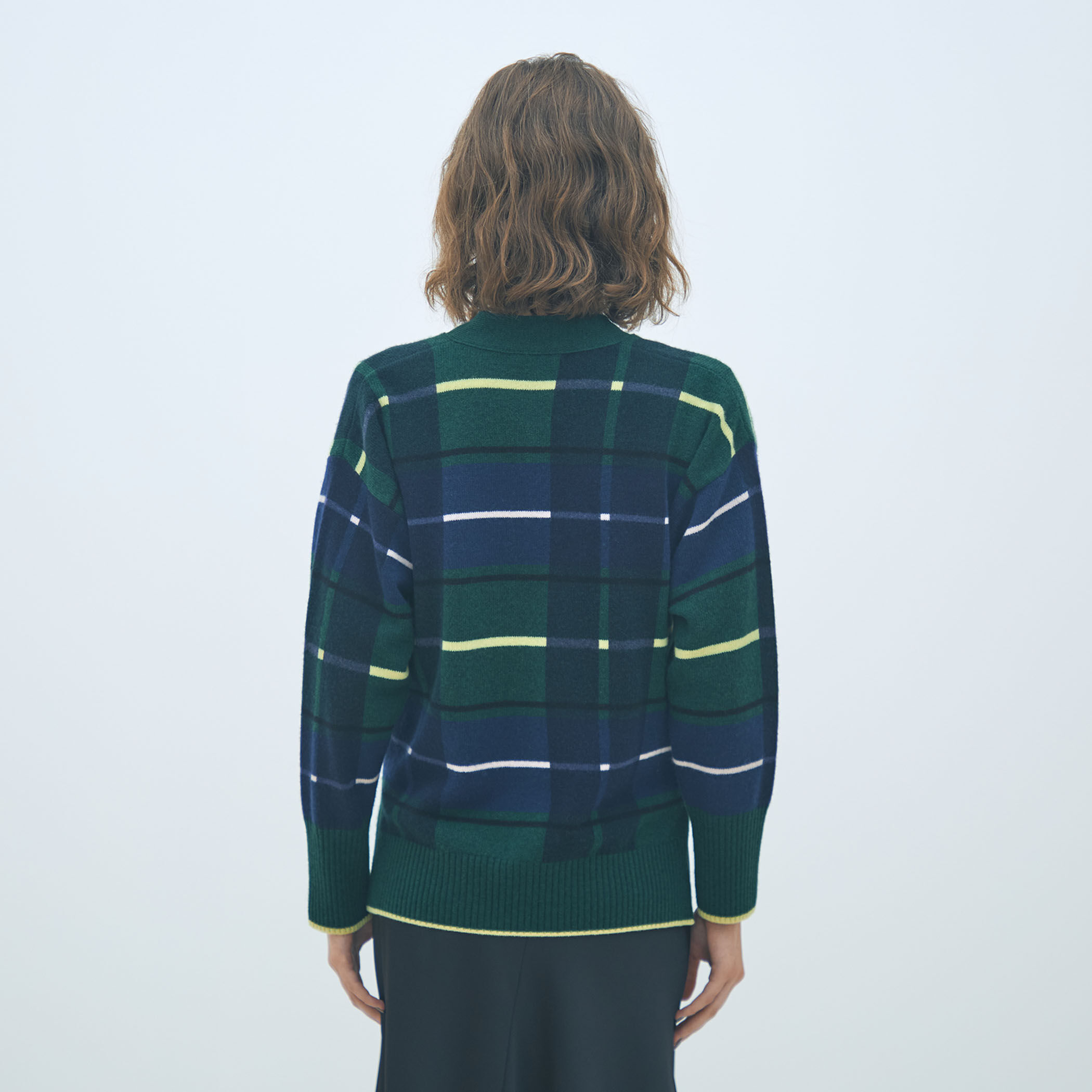 NZ LAMBS プリント Vネックカーディガン｜トゥモローランド 公式通販