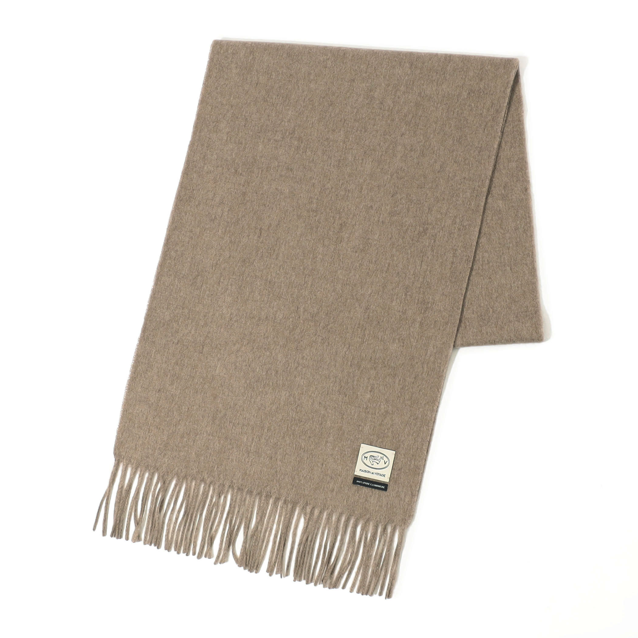 MAISON et VOYAGE カシミア ノーカラーブルゾン MAISON et VOYAGE カシミア ノーカラーブルゾン