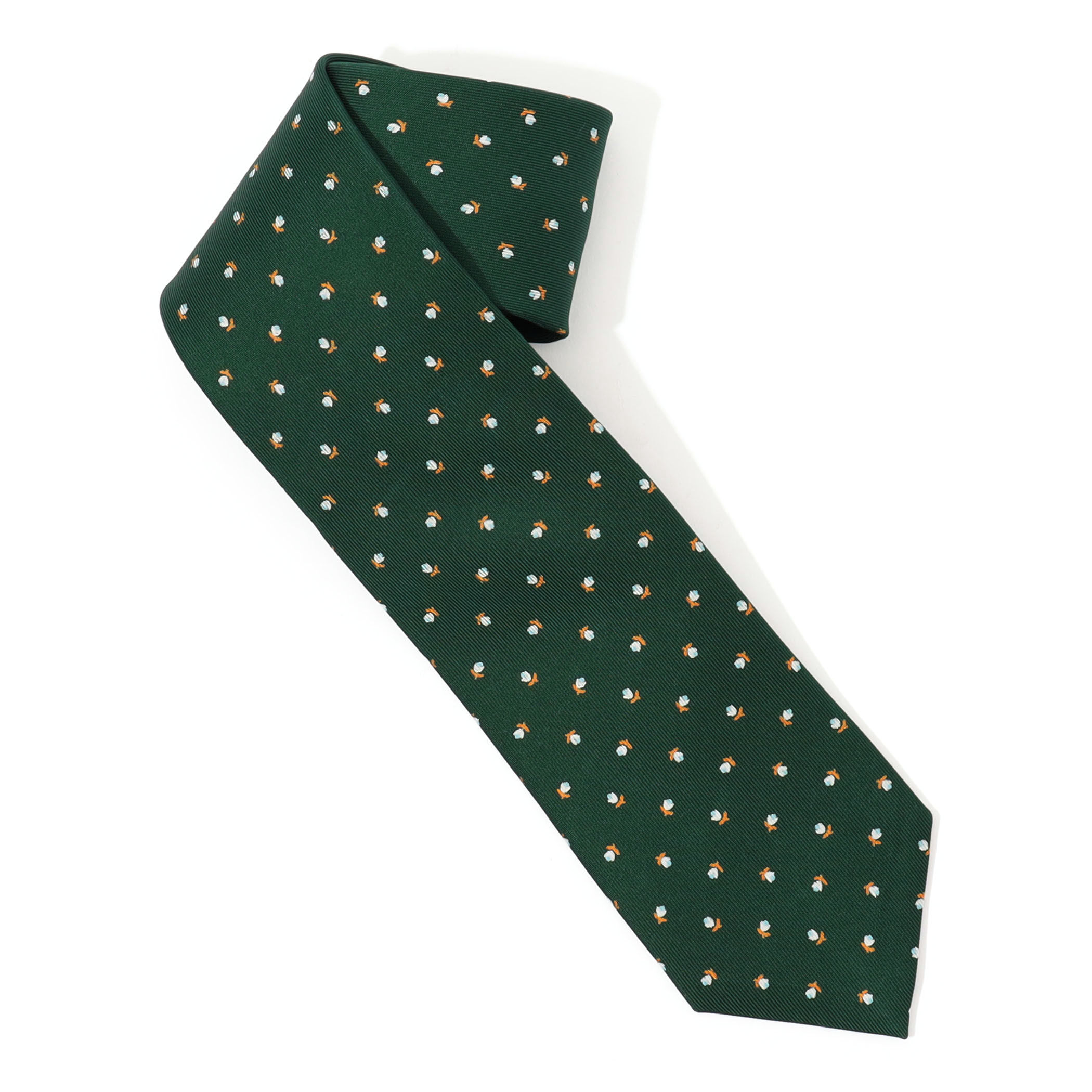 STEFANO BIGI シルクプリント 小紋柄ネクタイ｜トゥモローランド 公式通販