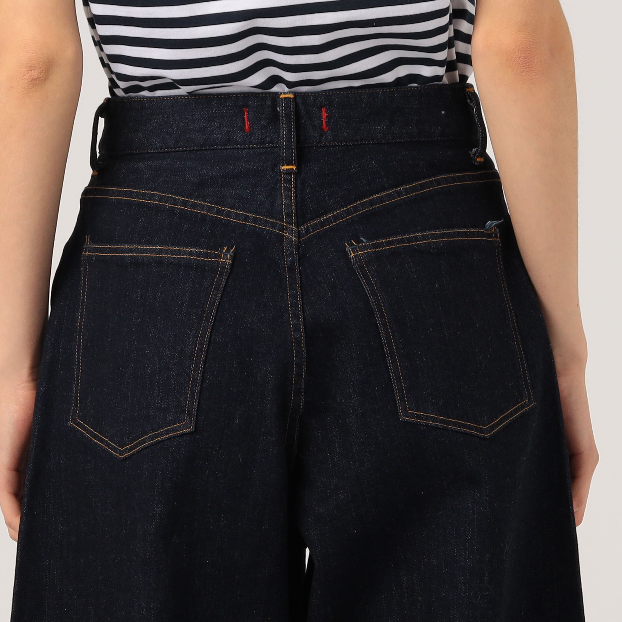 つ*か様 タグ有アパルトモン別注 RED CARD Nelly Denim Sh RED CARD TOKYO】Nelly デニムシャツ | Whim Gazette(ウィム ガゼット