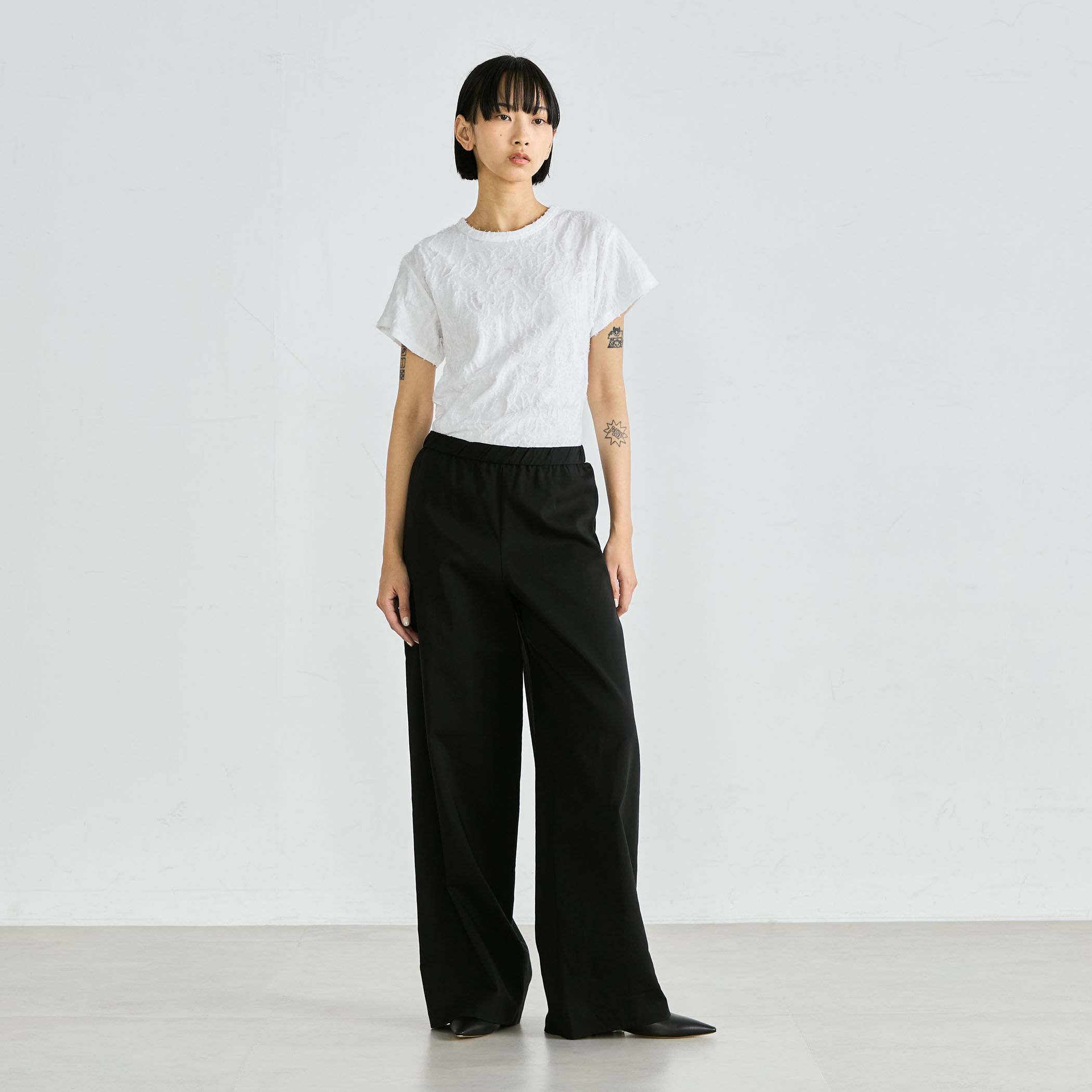 トップス THAKOON THE Yon tシャツ ウエストタックハーフスリーブTシャツ