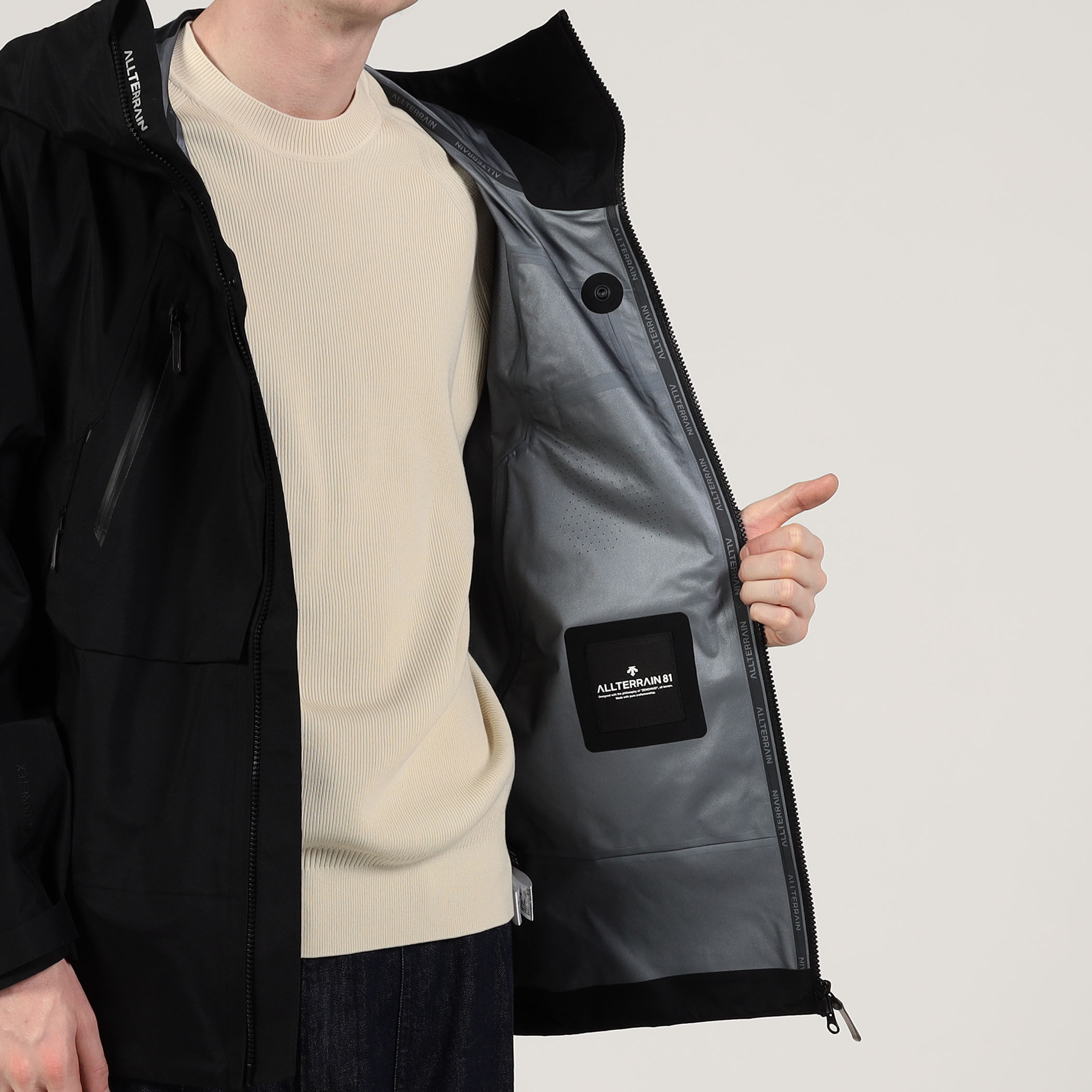 DESCENTE ALLTERRAIN ZENCHIKEI HARD SHELL JACKET