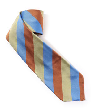 LE LYS シルクレジメンタルストライプネクタイ
