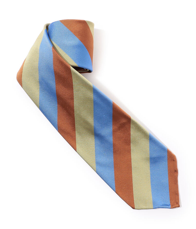 LE LYS シルクレジメンタルストライプネクタイ