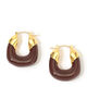 Lizzie Fortunato MIINII ORGANIIC HOOP ピアス