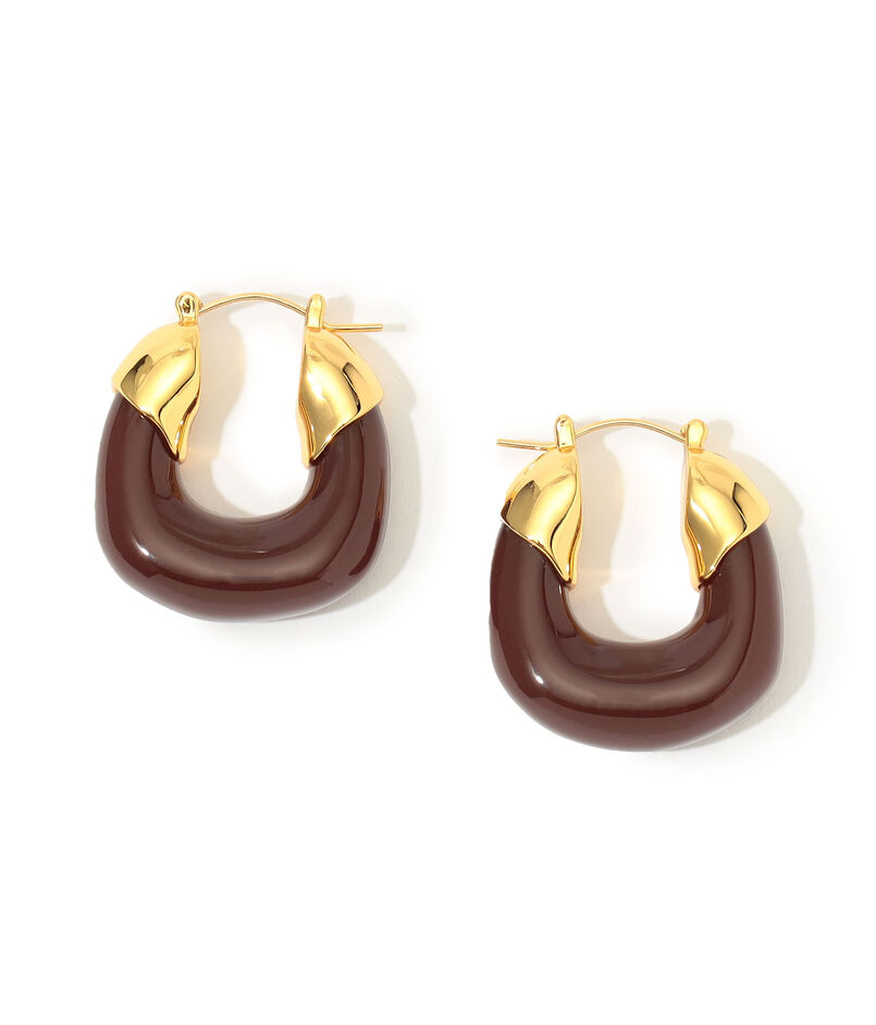 Lizzie Fortunato MIINII ORGANIIC HOOP ピアス