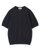 TOMORROWLAND tricot シルクコットン クルーネック半袖ニット SESIA