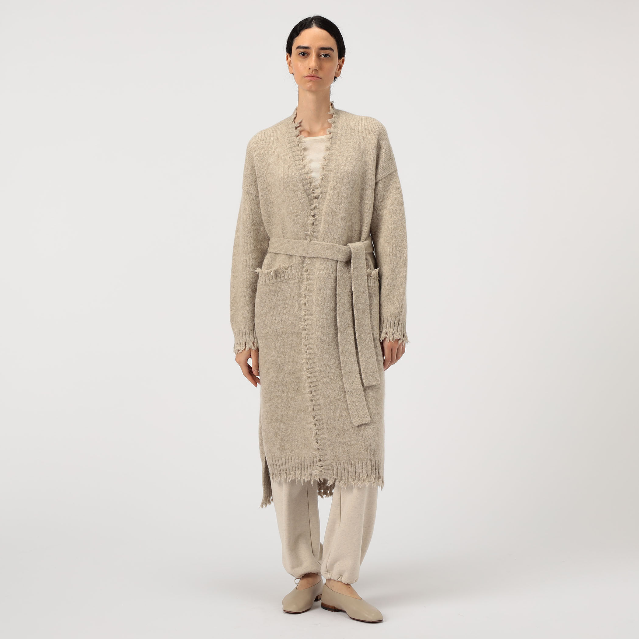 LAUREN MANOOGIAN FRAY ロングカーディガン｜トゥモローランド