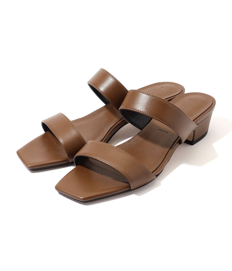 Aeyde KEMI オープンスクエアトゥ サンダル
