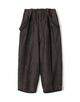 HAVERSACK ATTIRE リネン ワイドテーパード サロペットパンツ HAVERSACK ATTIRE リネン ワイドテーパード サロペットパンツ